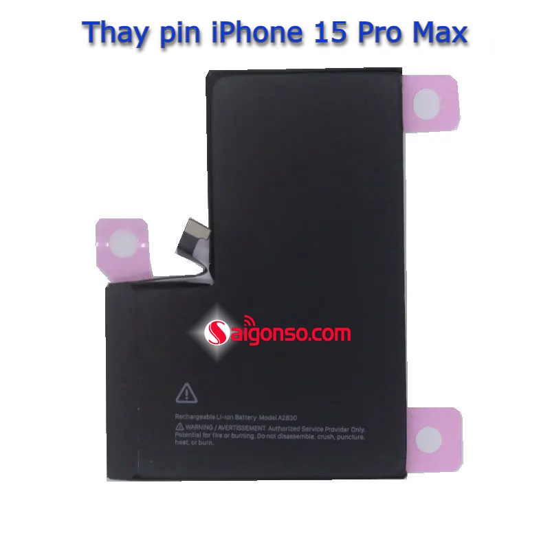 thay pin iPhone 15 Pro Max